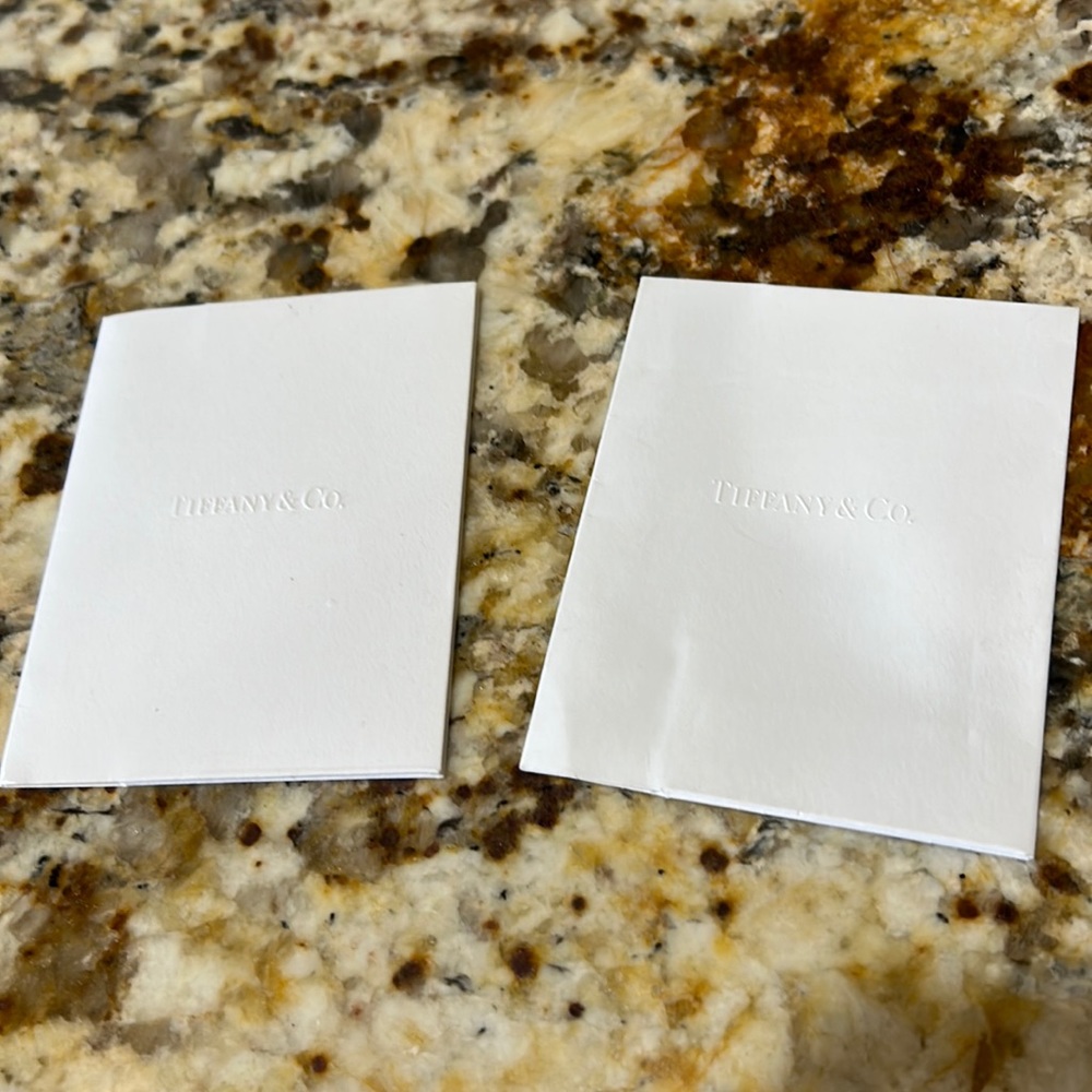 Tiffany and Co. RECEIPT ENVELOPES